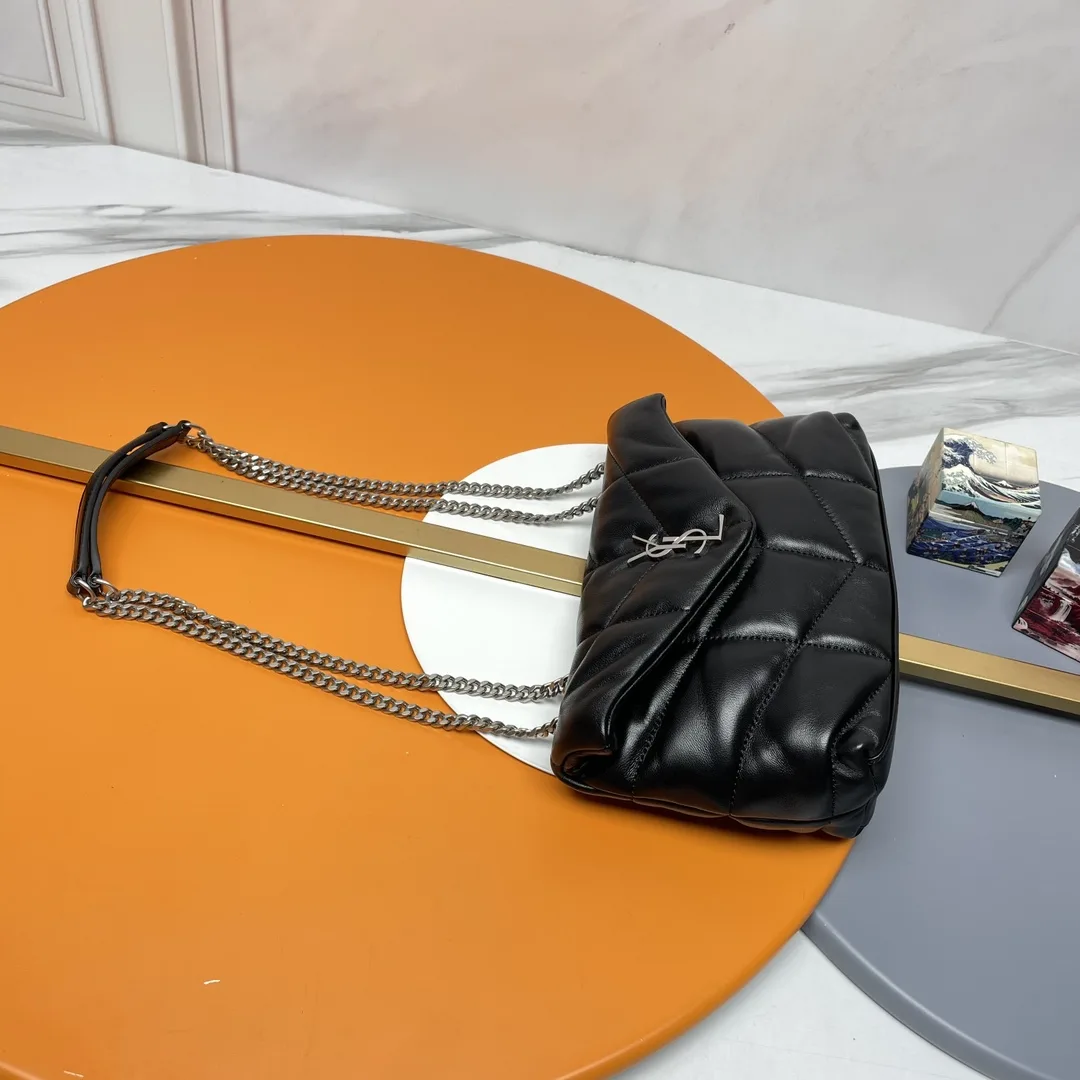 Saint Laurent Black Loulou Quilted Leather Shoulder Bag product photo from LabelPicks