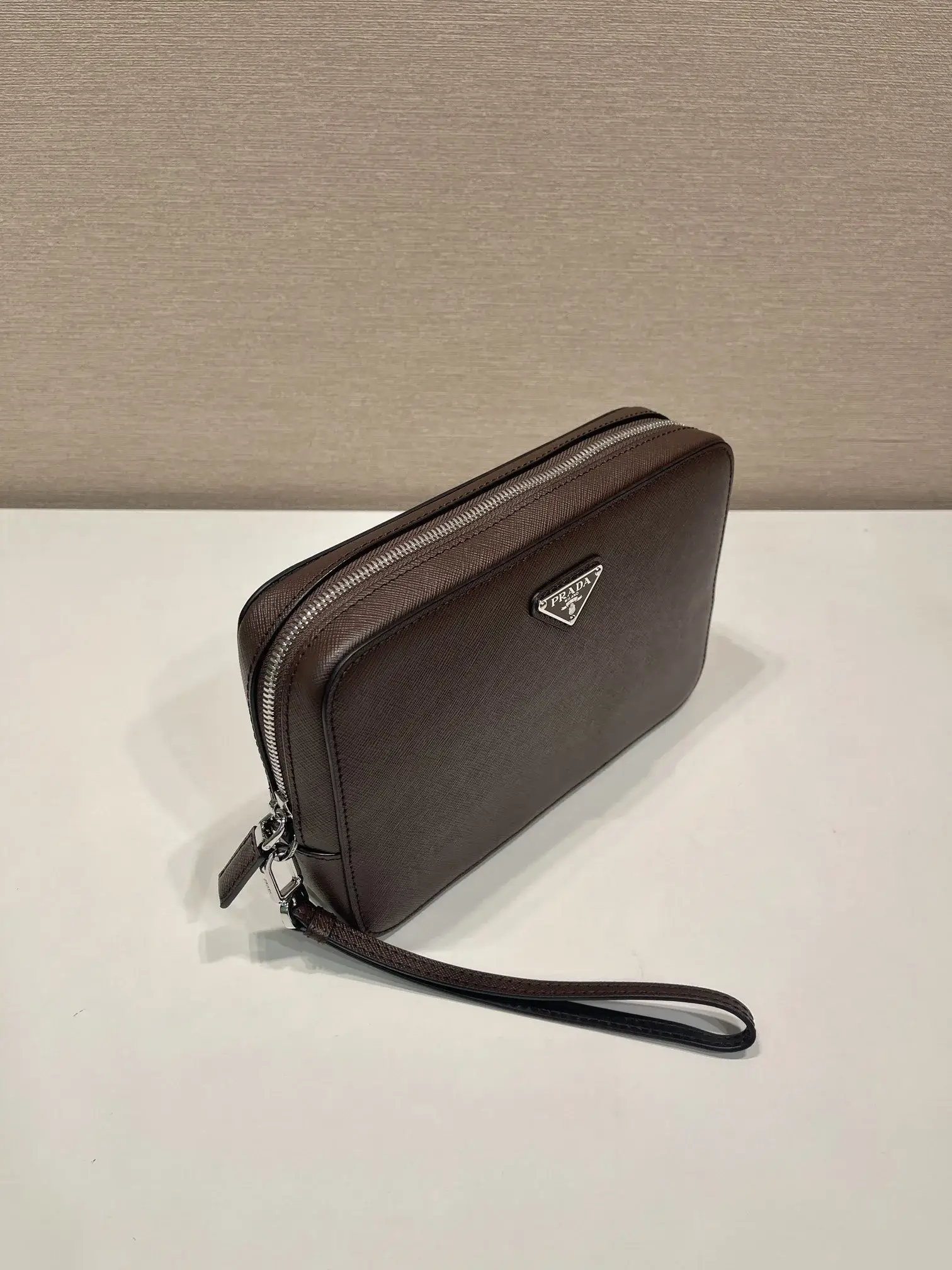 Prada Grained Leather Clutch product photo from LabelPicks