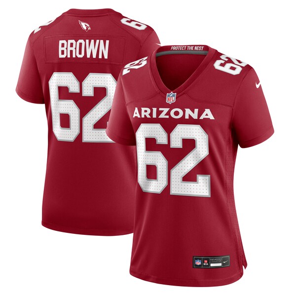 Evan Brown Arizona Cardinals Nike Women's  Game Jersey -  Cardinal