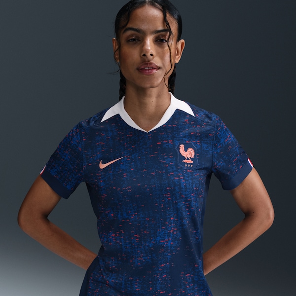 France Women's National Team Nike Women's 2025/26 Home Replica Jersey - Blue