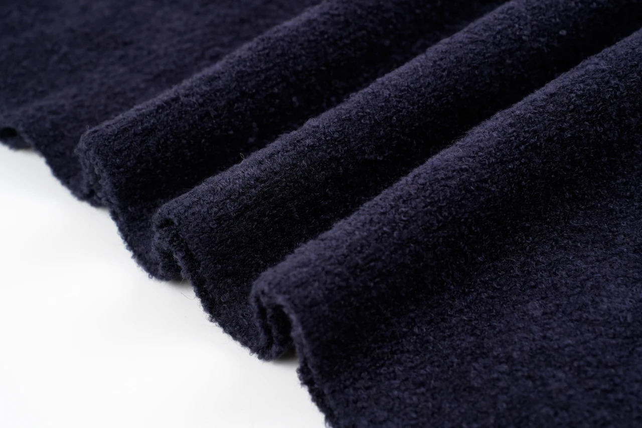 Miu Miu Navy Logo Teddy Crewneck Sweater product photo from LabelPicks