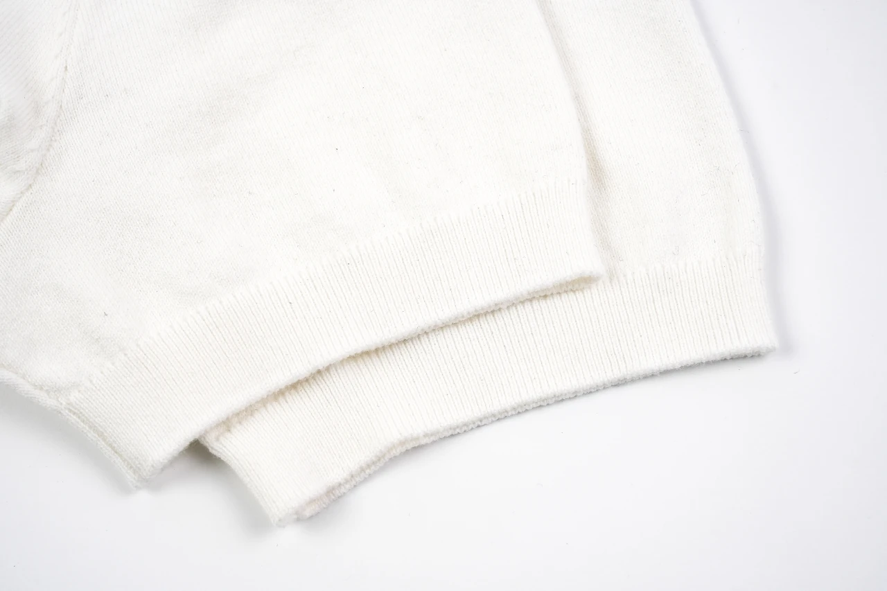 Ralph Lauren White Pony Embroidered Plain Knit Polo Shirt product photo from LabelPicks