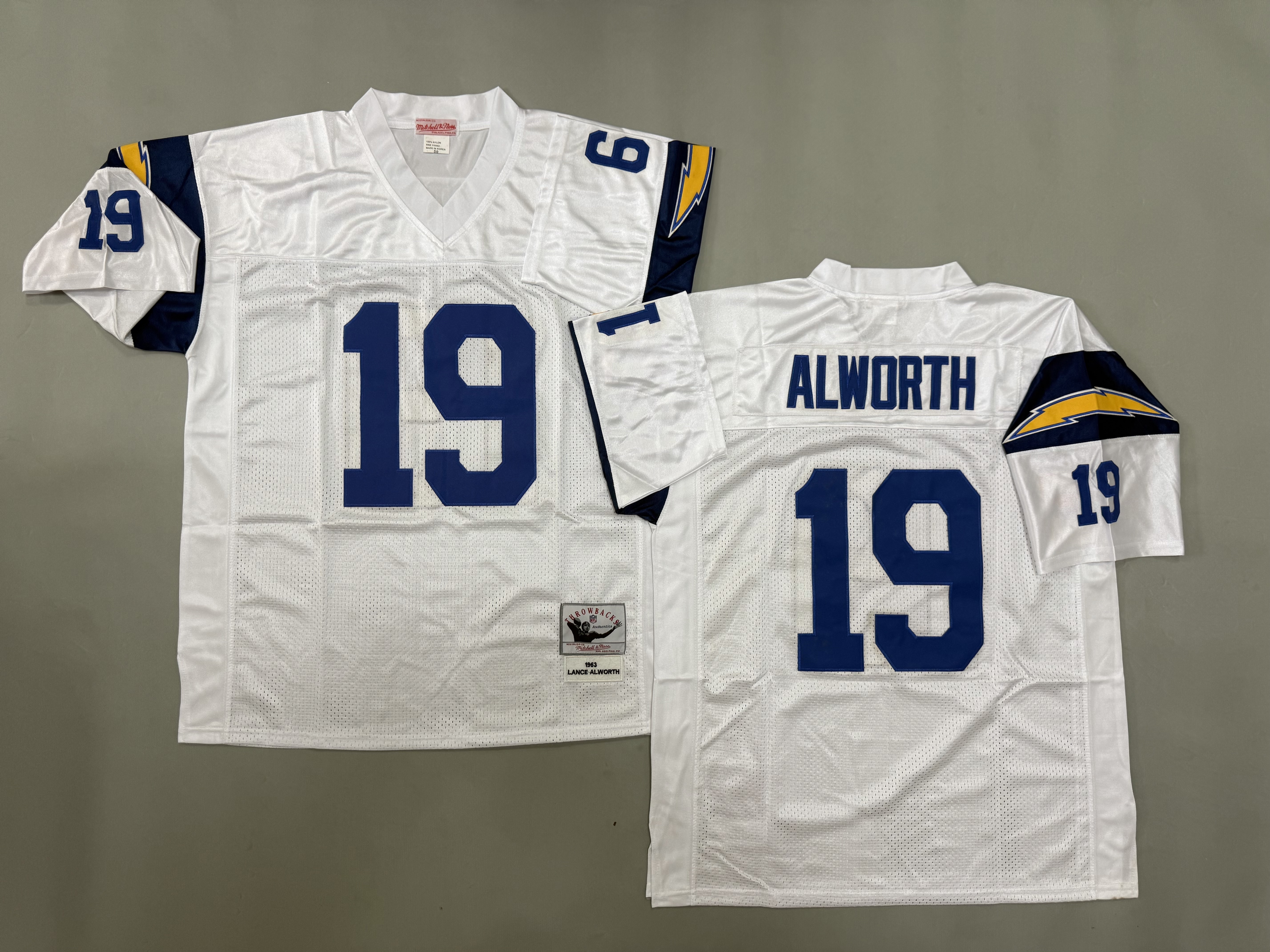 Lance Alworth San Diego Chargerss Authentic Throwback Retired Player Jersey
