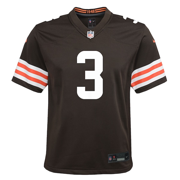 Jerry Jeudy Cleveland Browns Nike Youth Team Game Jersey - Brown