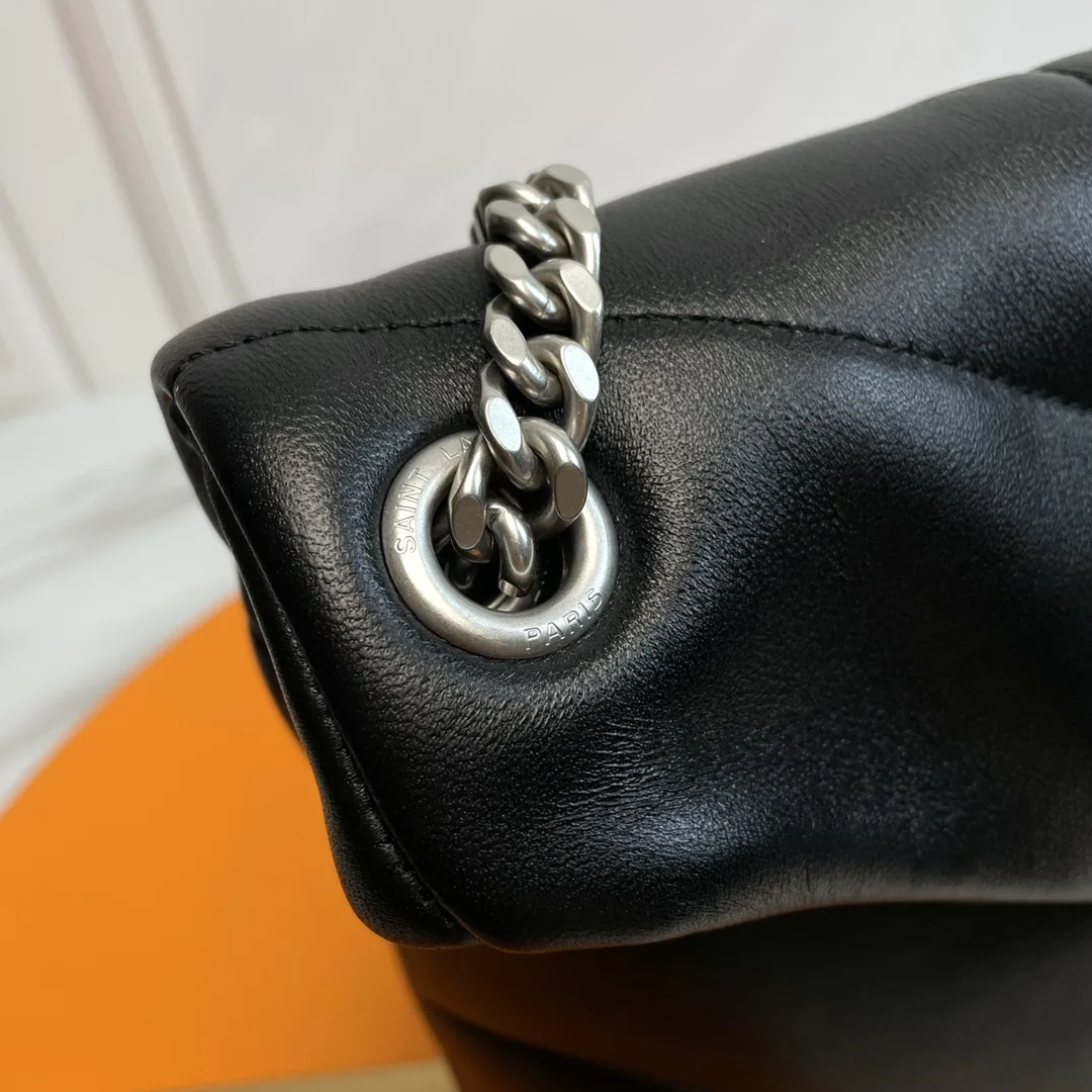Saint Laurent Loulou Black Quilted Leather Shoulder Bag product photo from LabelPicks