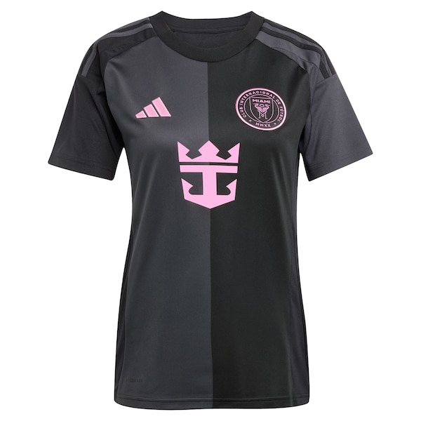 Lionel Messi Inter Miami CF adidas Women's 2025 The Fortitude Kit Replica Player Jersey - Black
