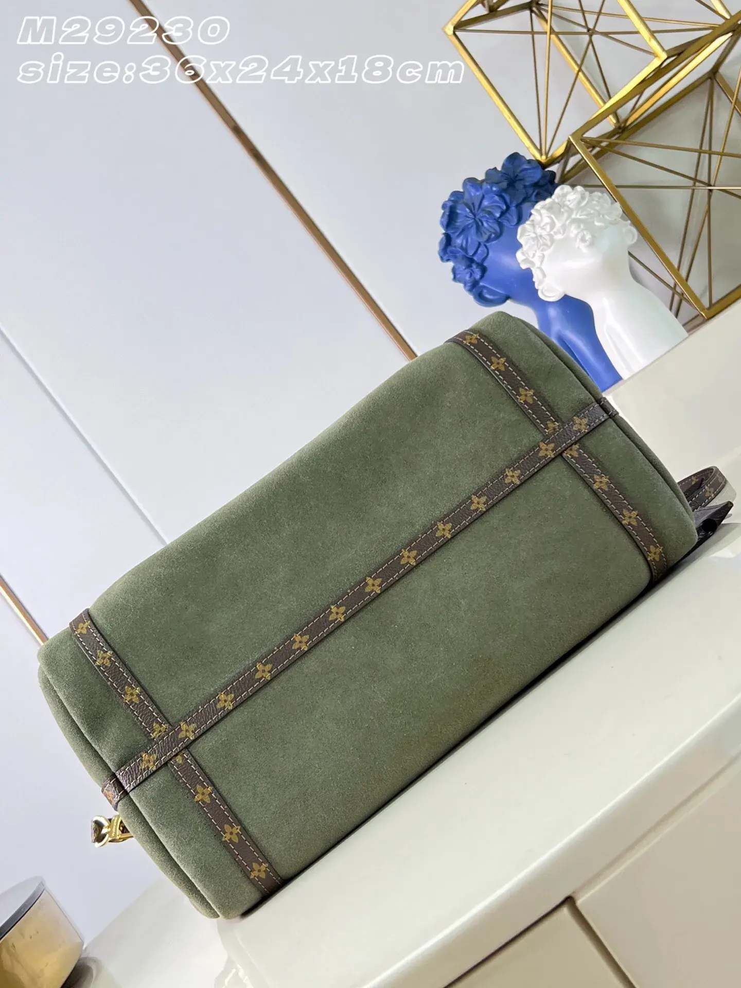 Louis Vuitton Canvas and Suede Hobo Bag product photo from LabelPicks