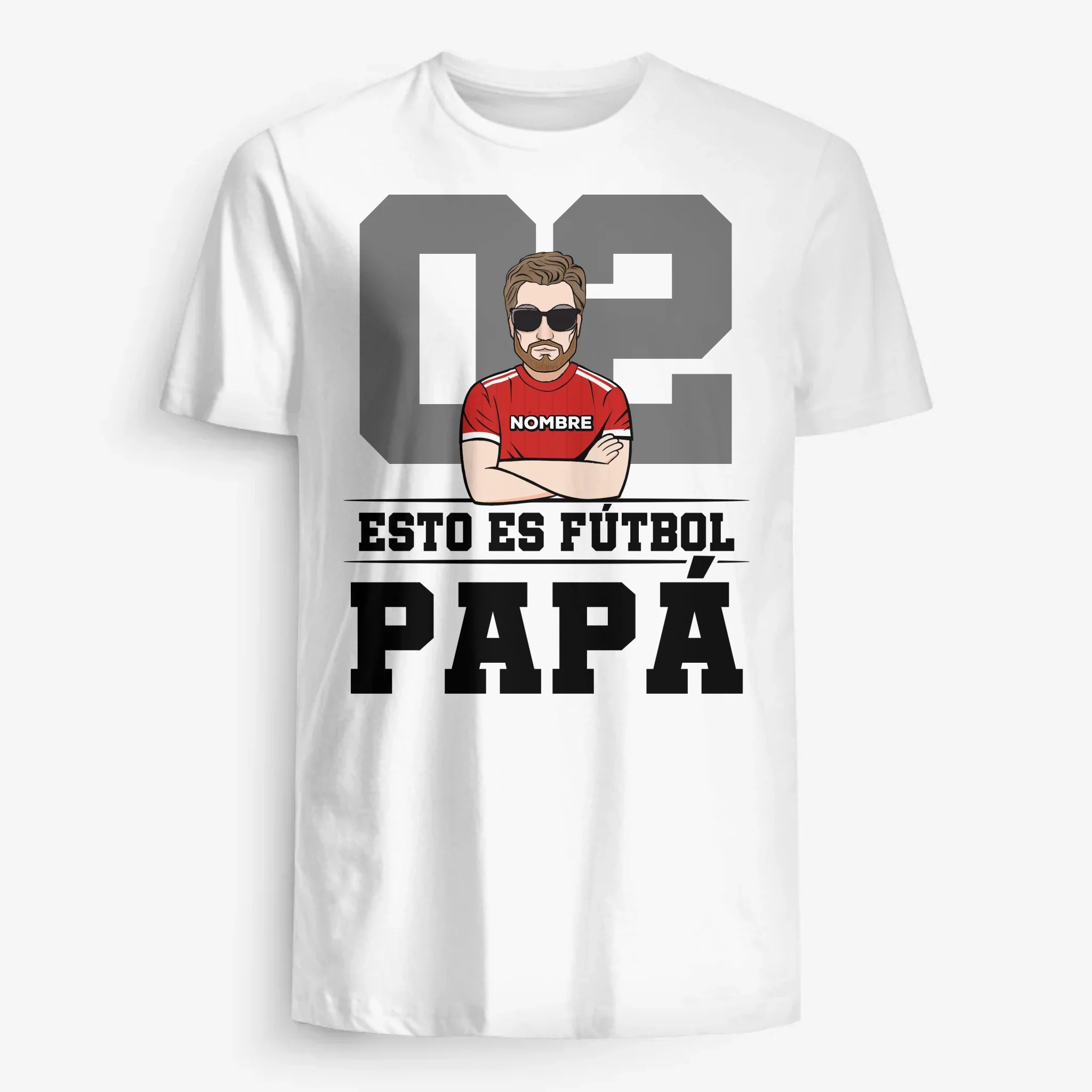 Personalizar Camisetas Para Papá | Esto es fútbol papá