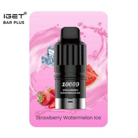 IGET BAR PLUS S3 POD 10000 Puffs - Strawberry Watermelon lce