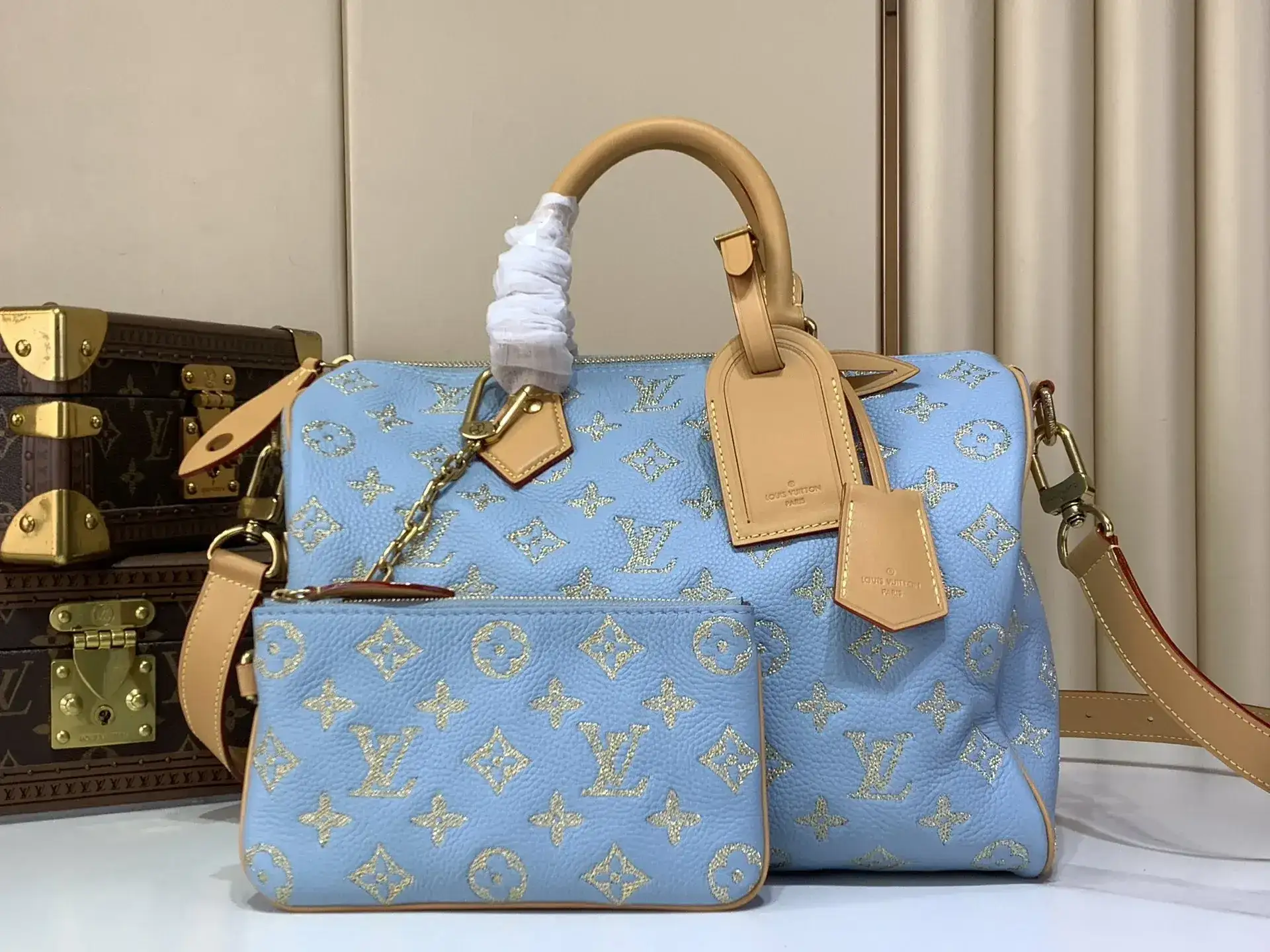 Louis Vuitton Calfskin Speedy Top Handle Bag product photo from LabelPicks