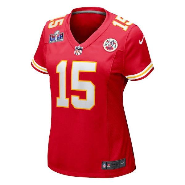 Patrick Mahomes Kansas City Chiefs Nike Women's Super Bowl LVIII Game Jersey - Red