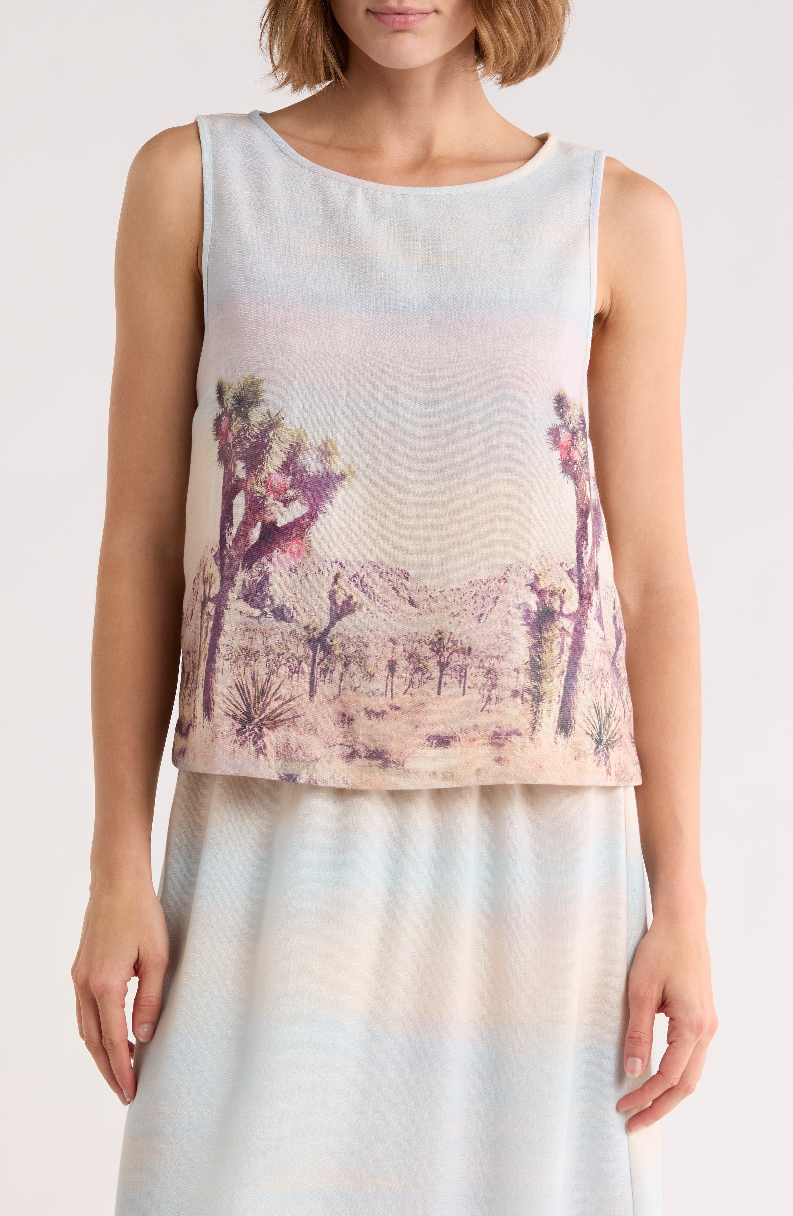 DR2 by Daniel Rainn Desert Scenic Shell Top