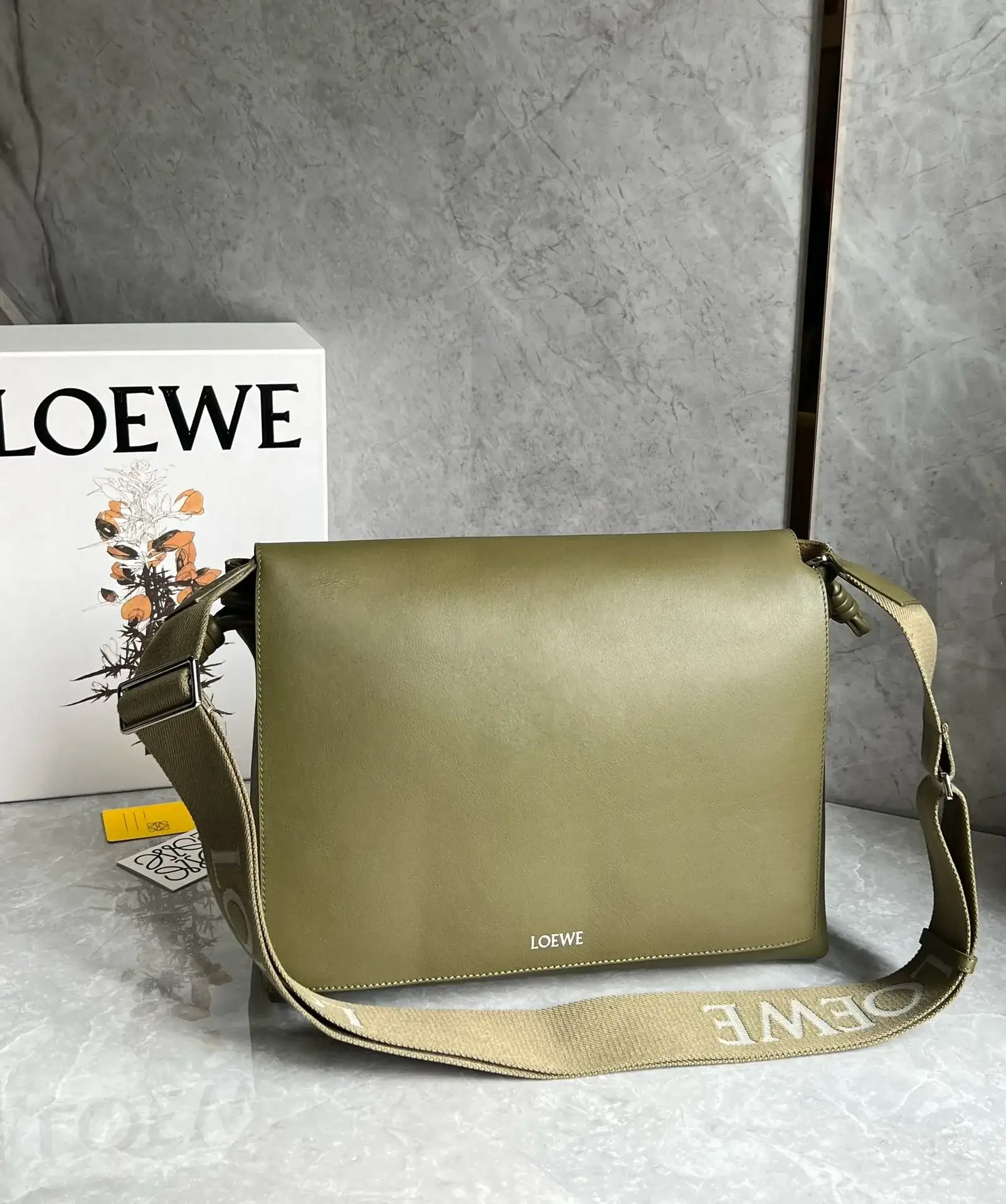 Loewe Flamenco Calfskin Crossbody Bag product photo from LabelPicks