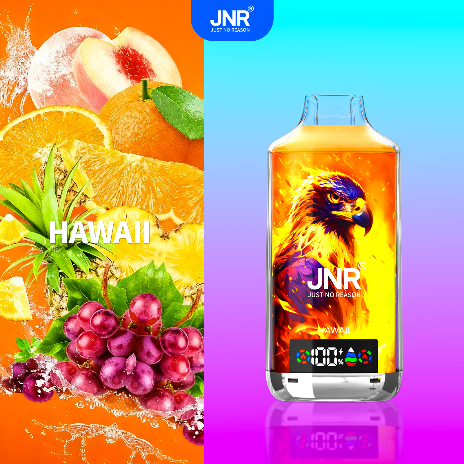 JNR Falcon X 18K Disposable Vape (2%, 18000 Puffs)