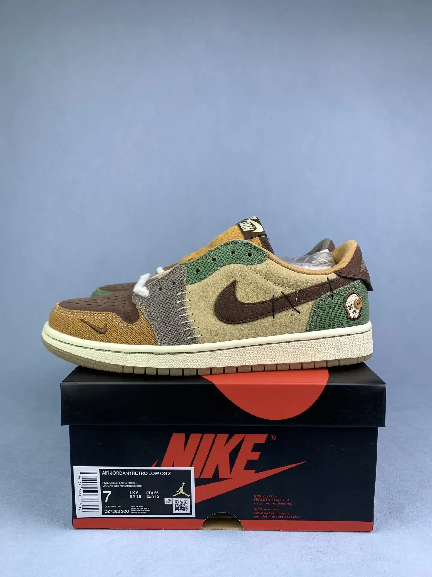 Zion Williamson x Air Jordan 1 Low OG “Voodoo” Shoes product photo from LabelPicks