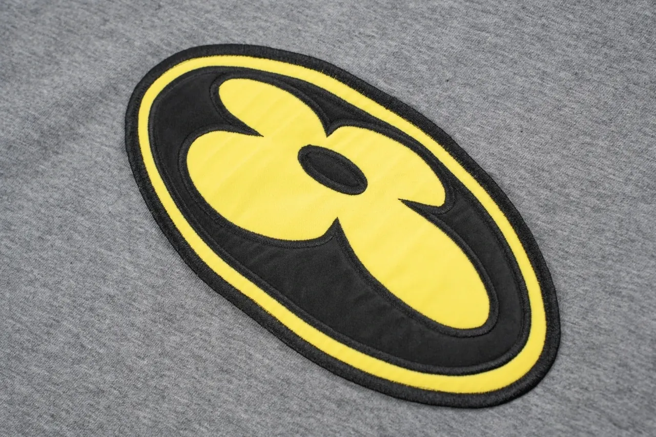 Louis Vuitton Grey Badge Print T-Shirt product photo from LabelPicks