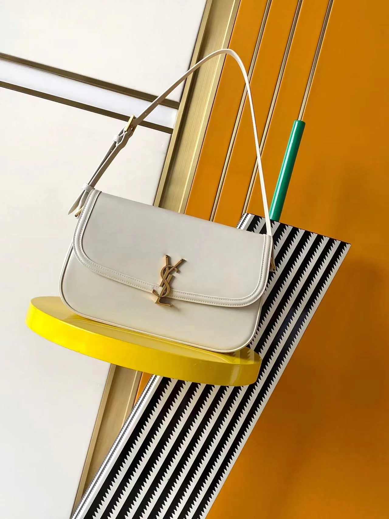 Saint Laurent Solferino Lambskin Shoulder Bag product photo from LabelPicks