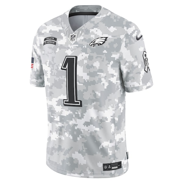 Jalen Hurts Philadelphia Eagles Nike 2024 Salute to Service Limited Jersey - Arctic Camo
