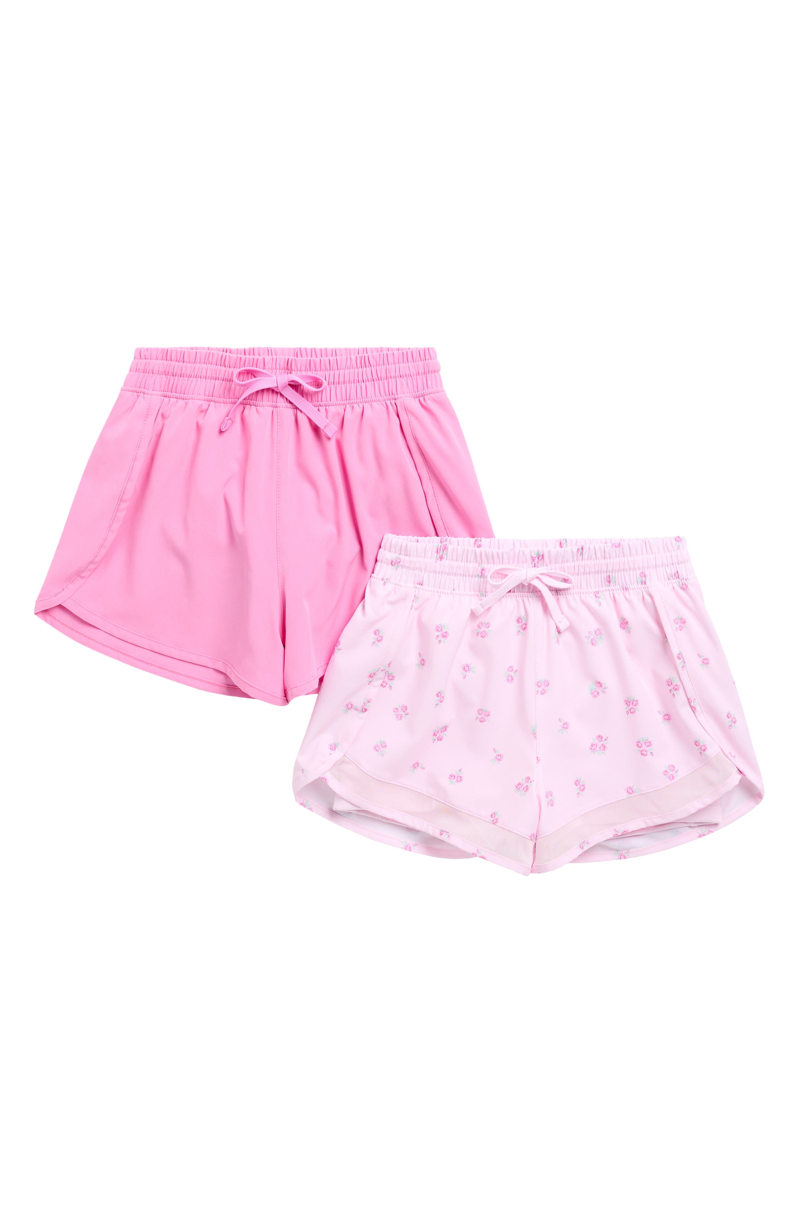 90 DEGREE BY REFLEX Kids' 2-Pack Lightstreme Active Shorts