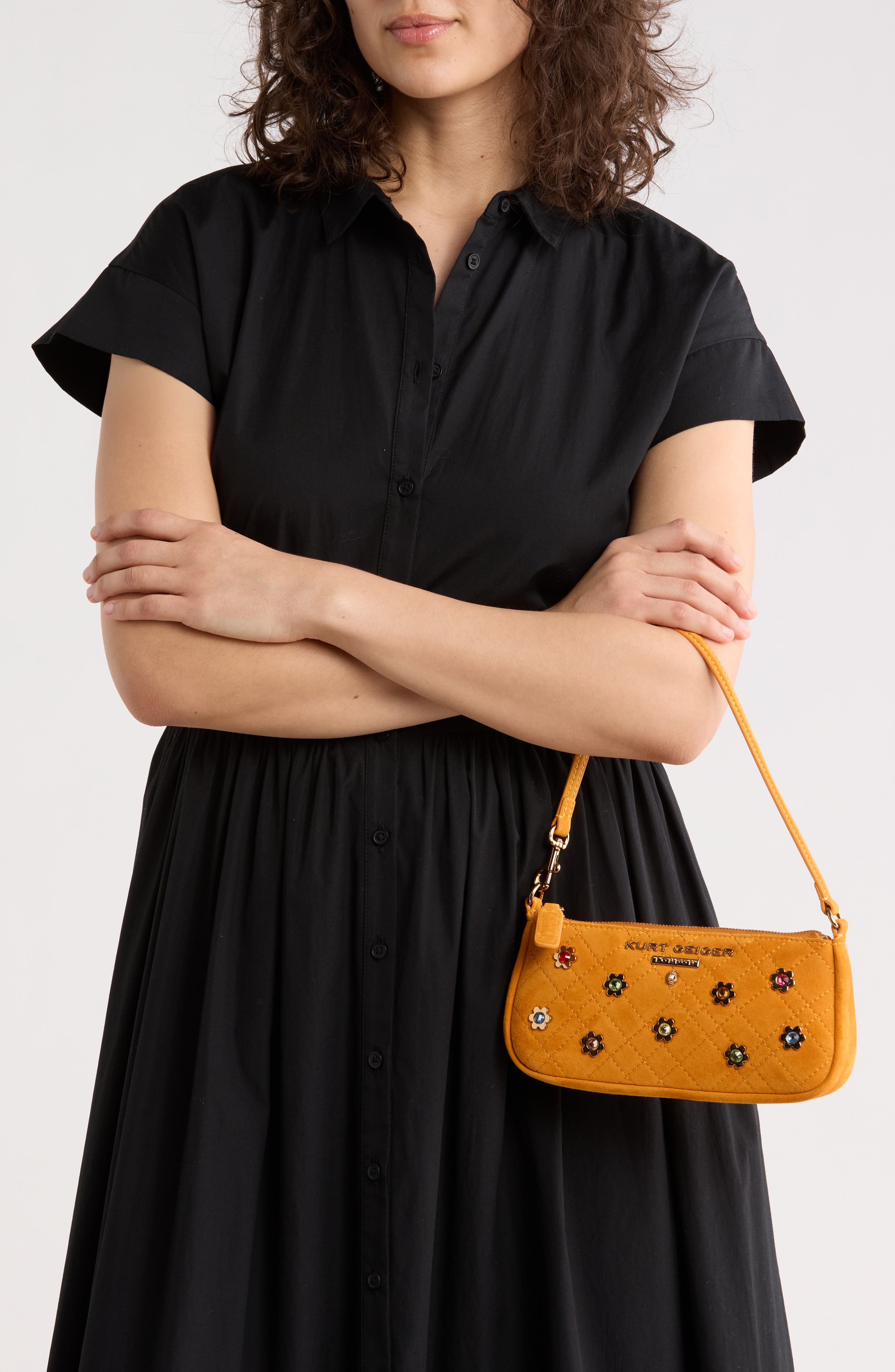 Kurt Geiger London Highgate Small Wristlet Shoulder Bag