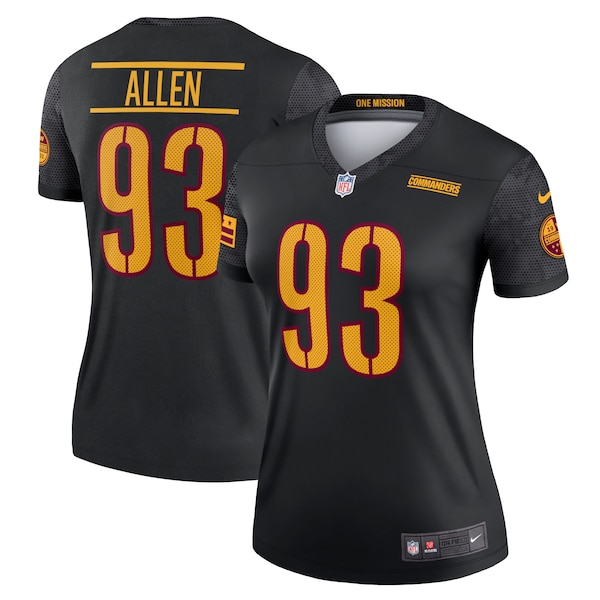 Jonathan Allen Washington Commanders Nike Women's Alternate Legend Jersey - Black