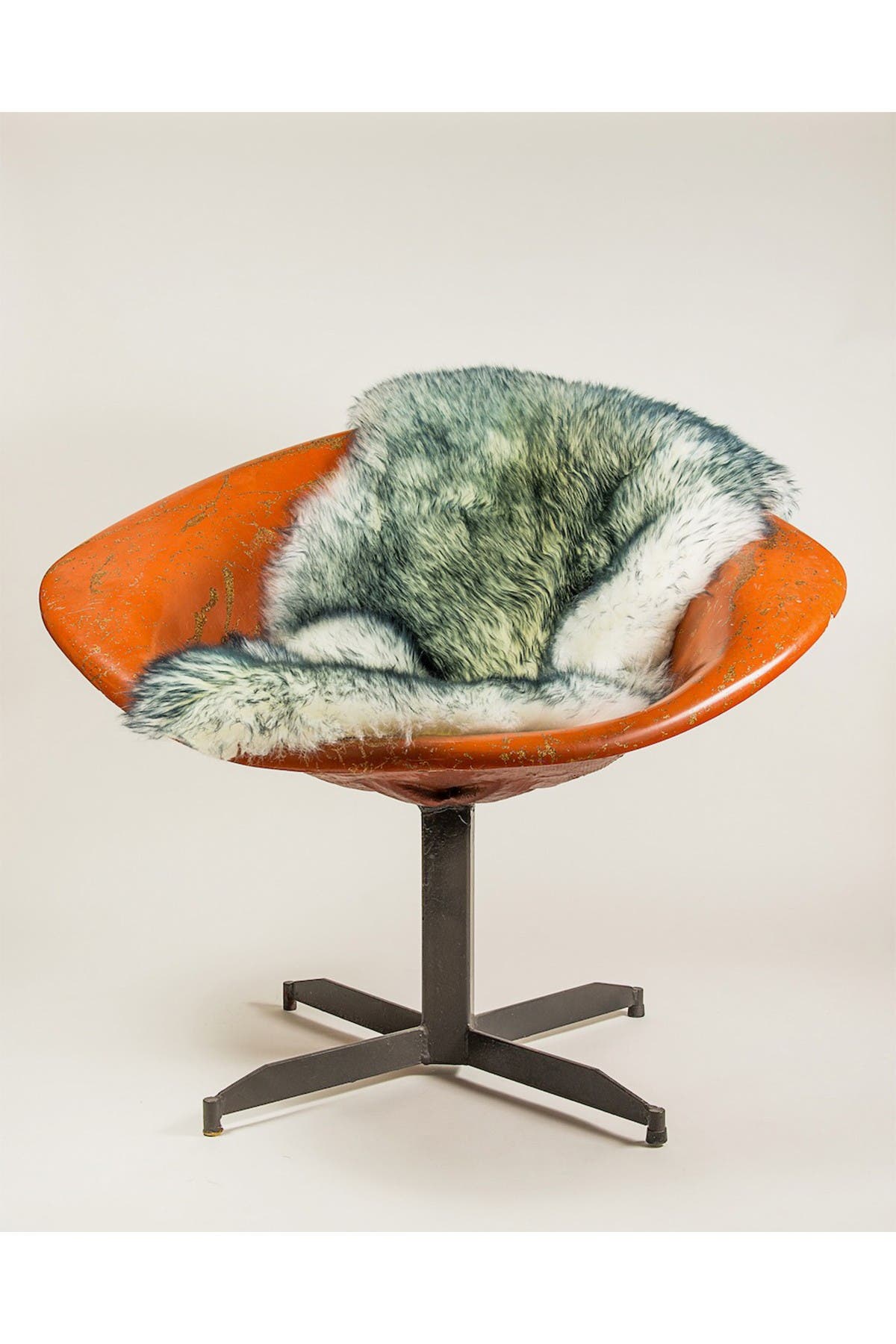 NATURAL Milan Genuine Sheepskin Shearling Throw 24