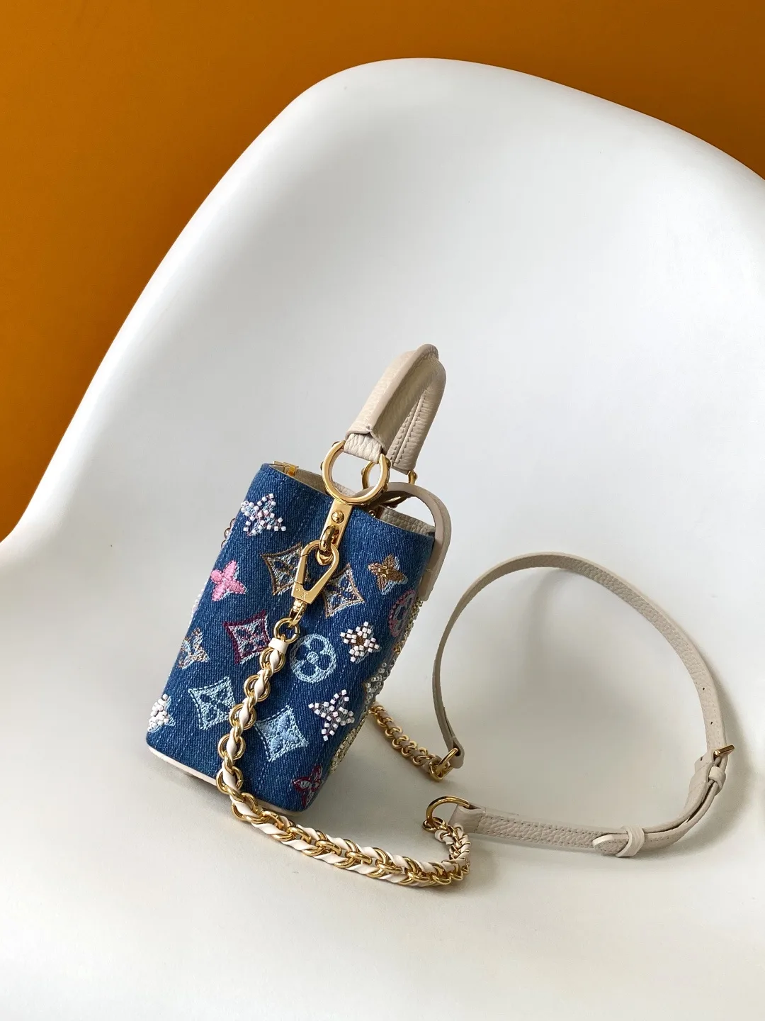 Louis Vuitton Capucines Calfskin Top Handle Bag product photo from LabelPicks