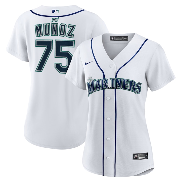 Women's Seattle Mariners Andres Munoz Nike White Home Replica Jersey
