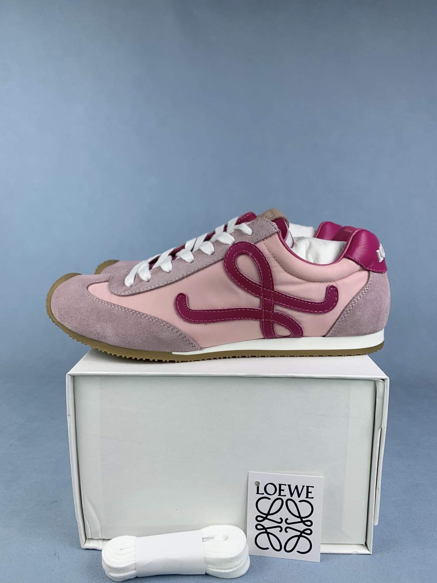 LOEWE Ballet Runner 2.0 in nylon and calfskin