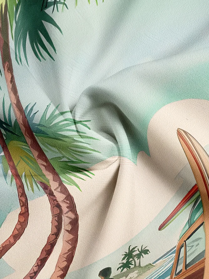 Beach Vacation Aloha Shirt