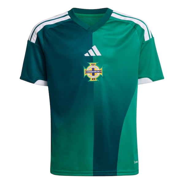 Northern Ireland National Team adidas Youth FIFA x World Cup 2026 Home Replica Jersey - Green