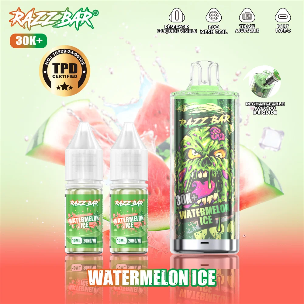 Razz Bar 30K+ Disposable Vape (2%, 30000 Puffs)