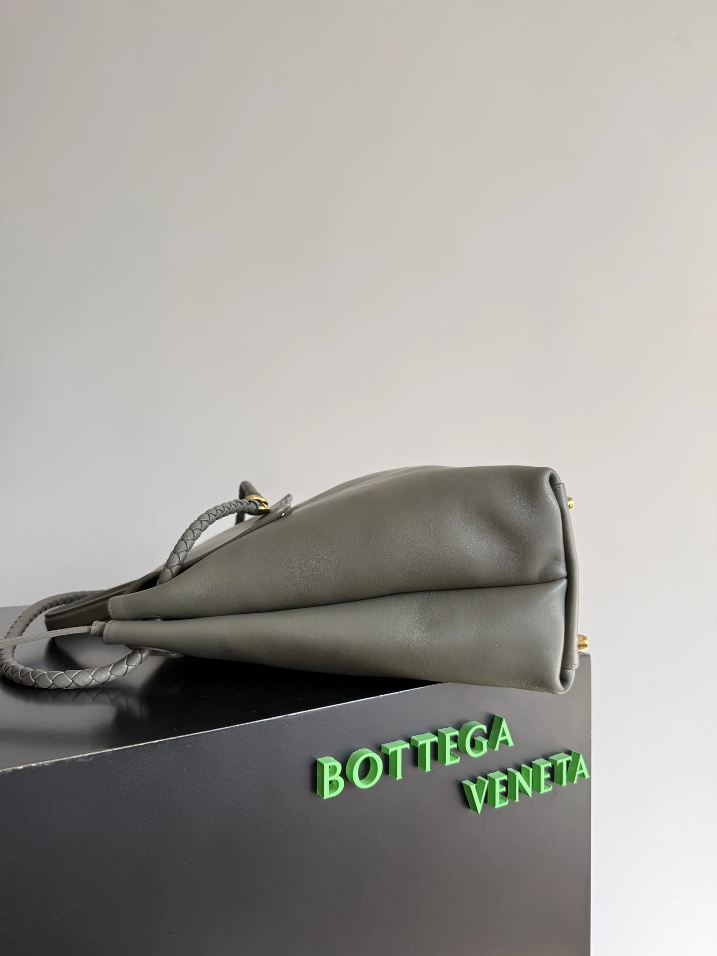 Bottega Veneta Intrecciato Woven Leather Knot Shoulder Bag product photo from LabelPicks