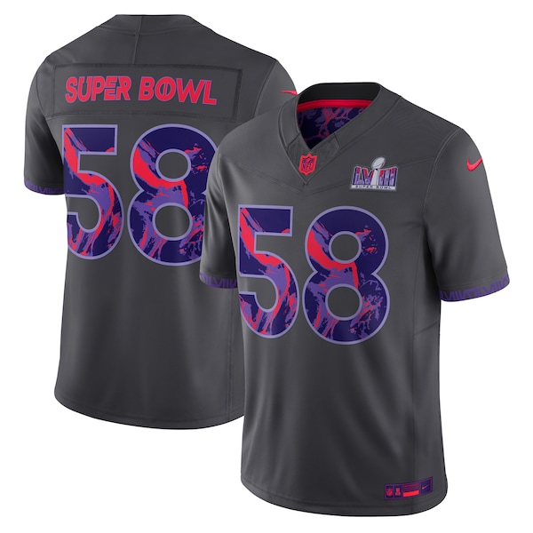 Super Bowl LVIII Nike Limited Jersey - Anthracite