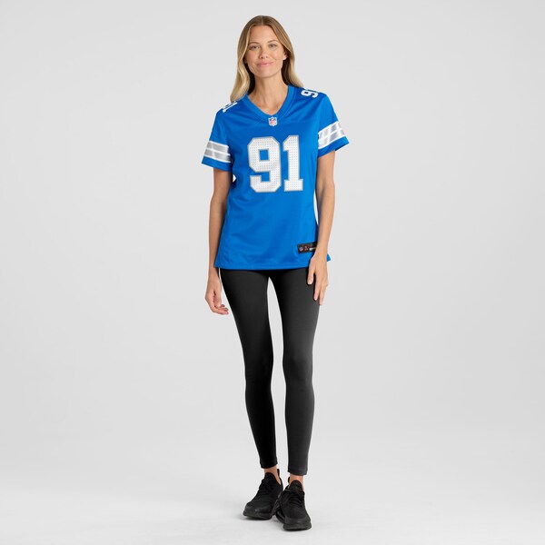 Levi Onwuzurike Detroit Lions Nike Women's Team Game Jersey -  Blue