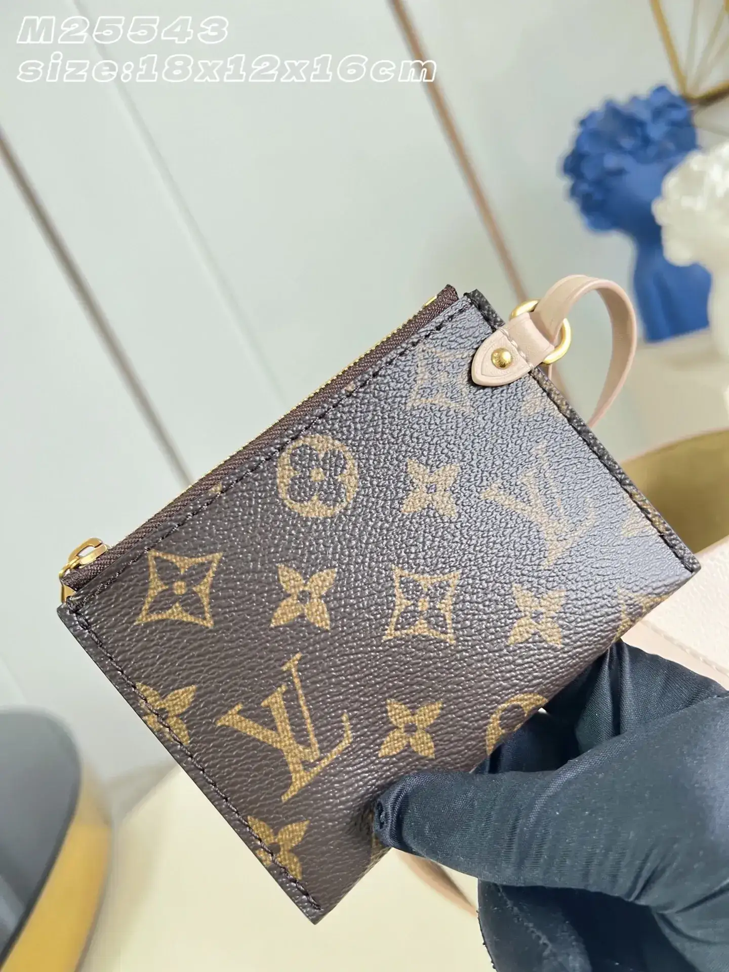 Louis Vuitton Pink Grained Leather Bucket Bag product photo from LabelPicks