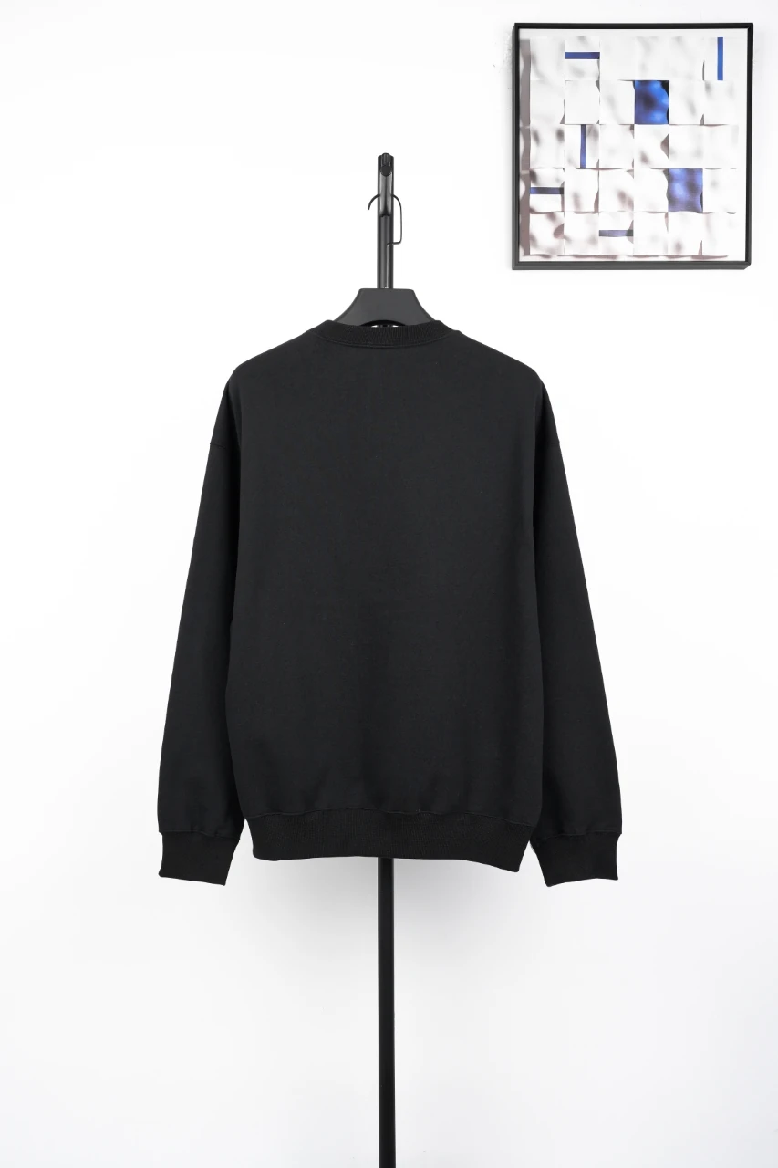 Nike Black Embroidered Logo Crewneck Sweatshirt product photo from LabelPicks