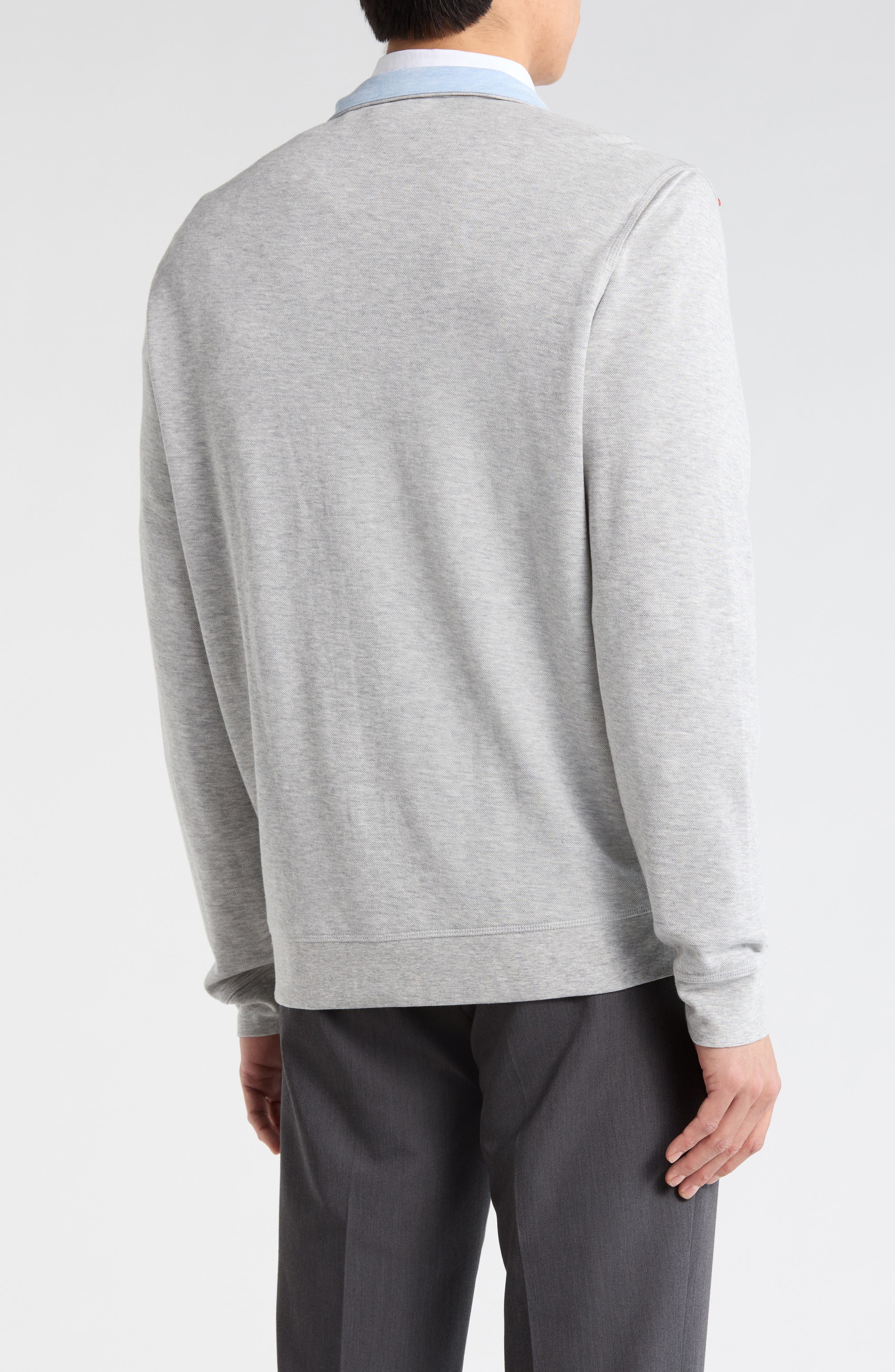 David Donahue Full Zip Knit Jacket
