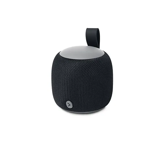 Fabric-Bluetooth®-Lautsprecher, klein, schwarz