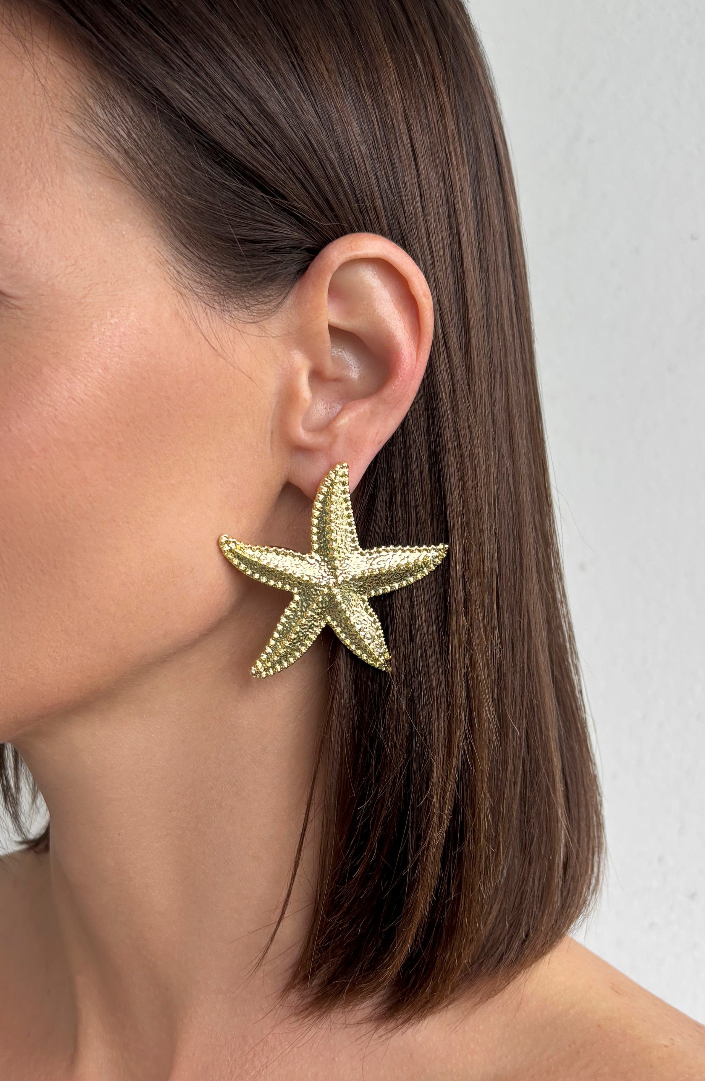 Adornia Starfish Drop Earrings