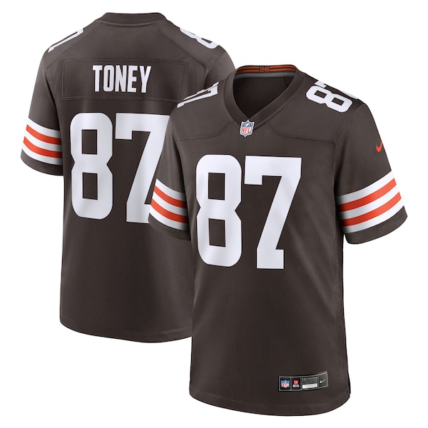 Kadarius Toney Cleveland Browns Nike Team Game Jersey -  Brown