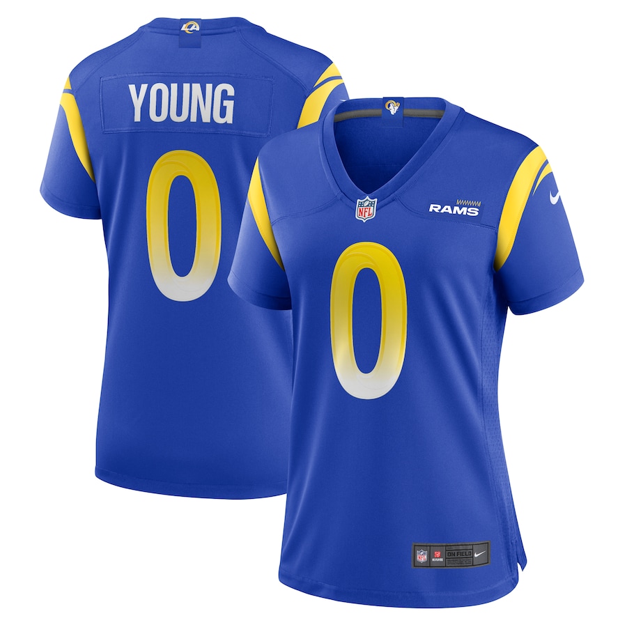 Byron Young Los Angeles Rams Nike Women's Home Game Jersey - Royal