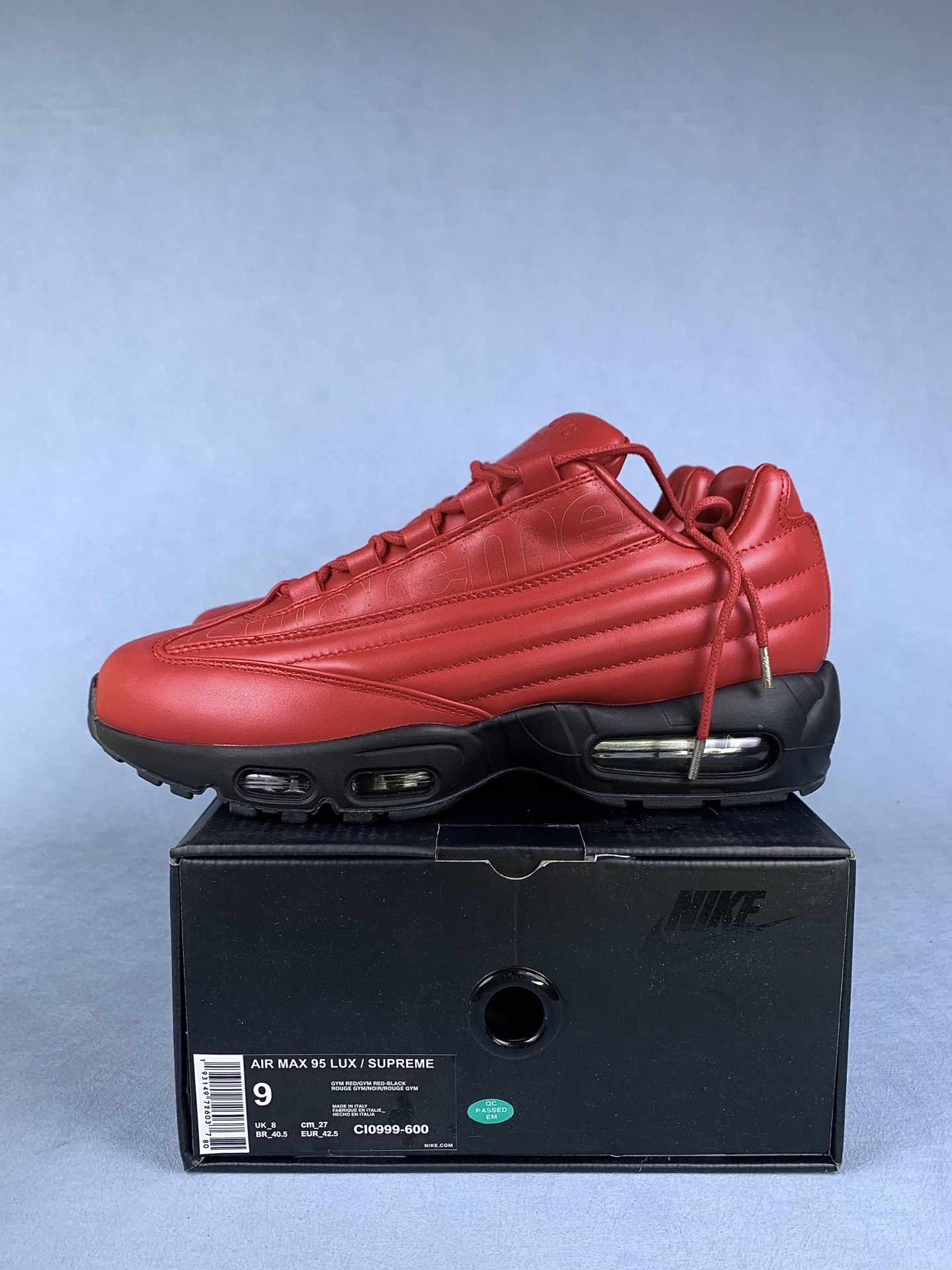 Supreme x Nike Air Max 95 Lux Shoes