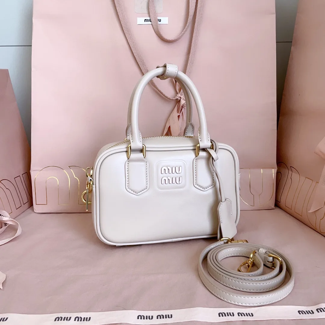 Miu Miu Black Calfskin Top Handle Bag product photo from LabelPicks