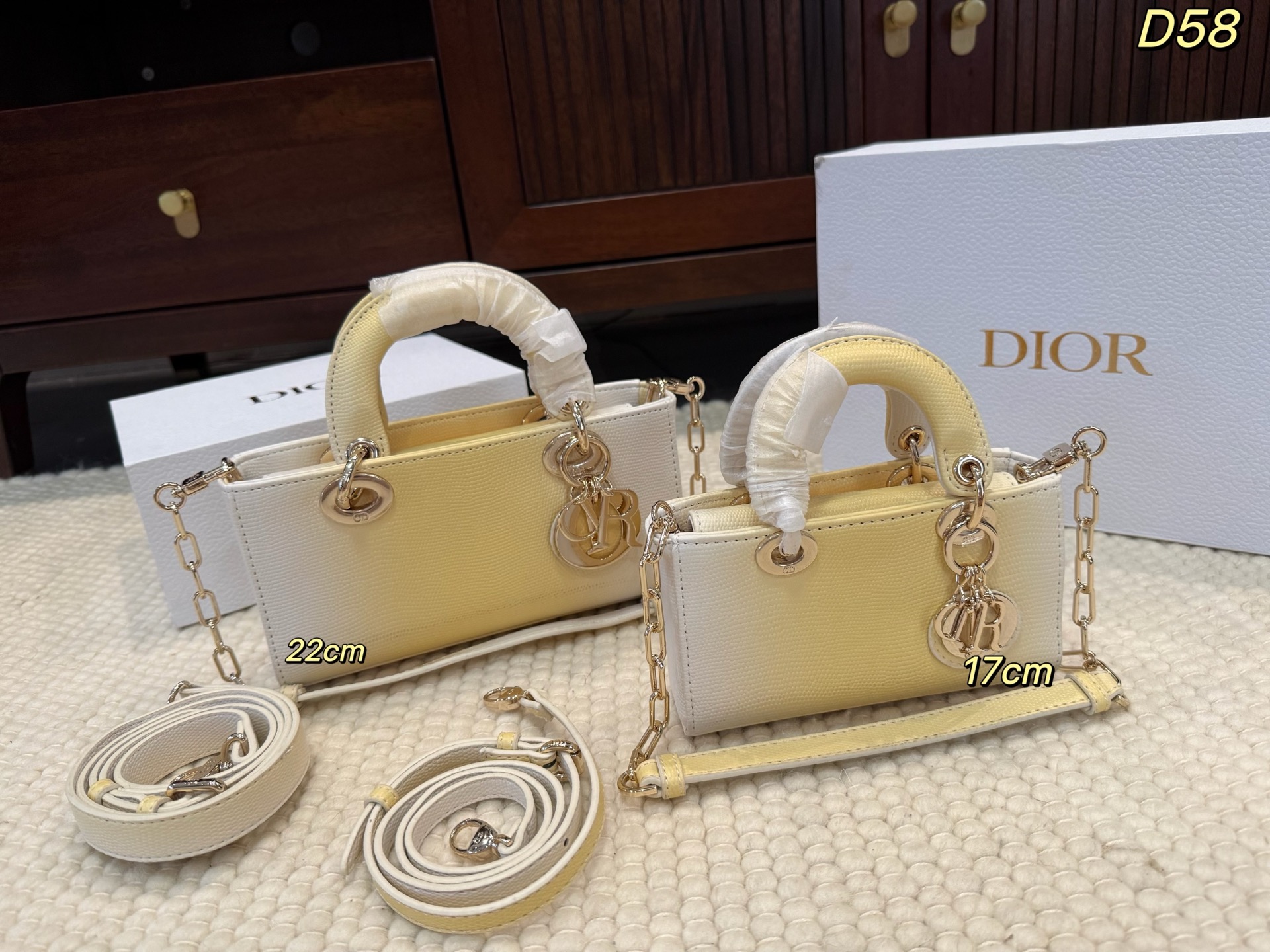 Dior Lady Dior Horizontal Bag