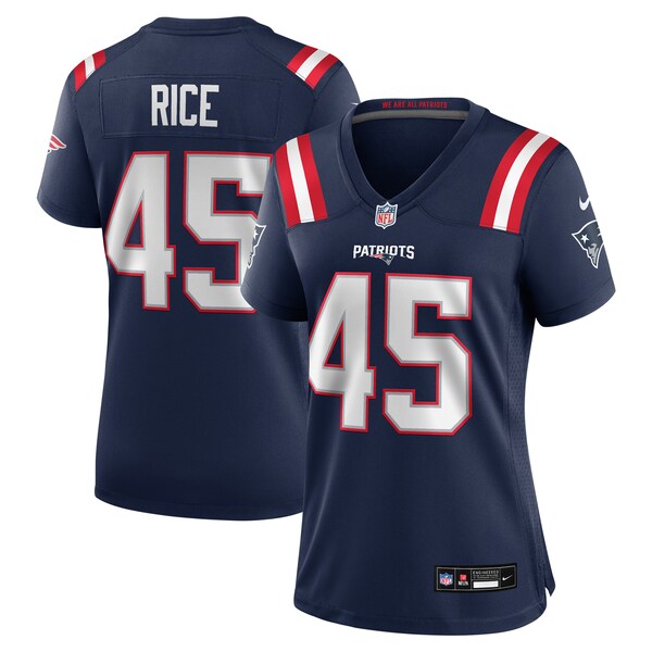 Monty Rice New England Patriots Nike Women's  Game Jersey -  Navy