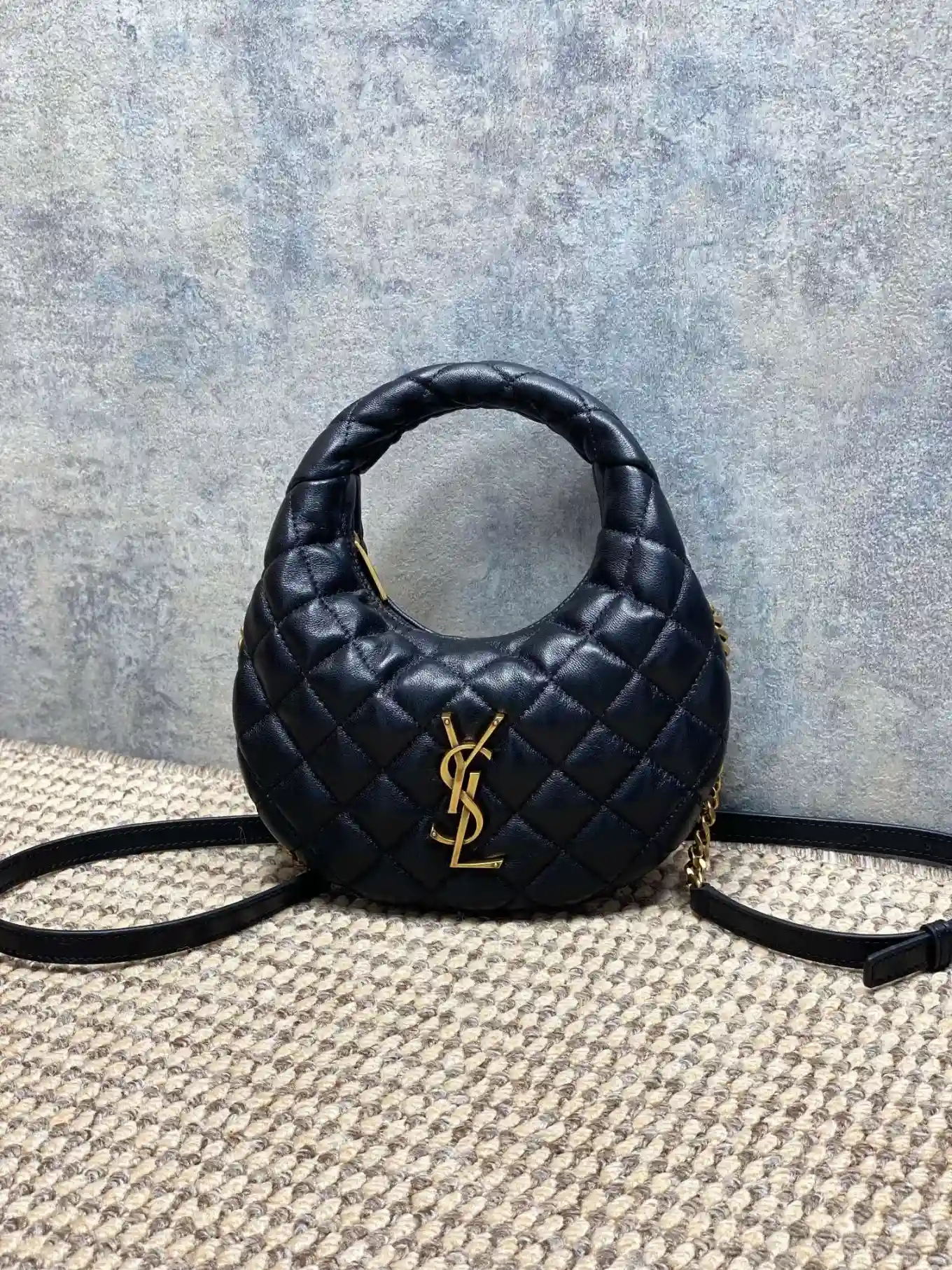 Saint Laurent Quilted Leather Hobo Bag product photo from LabelPicks