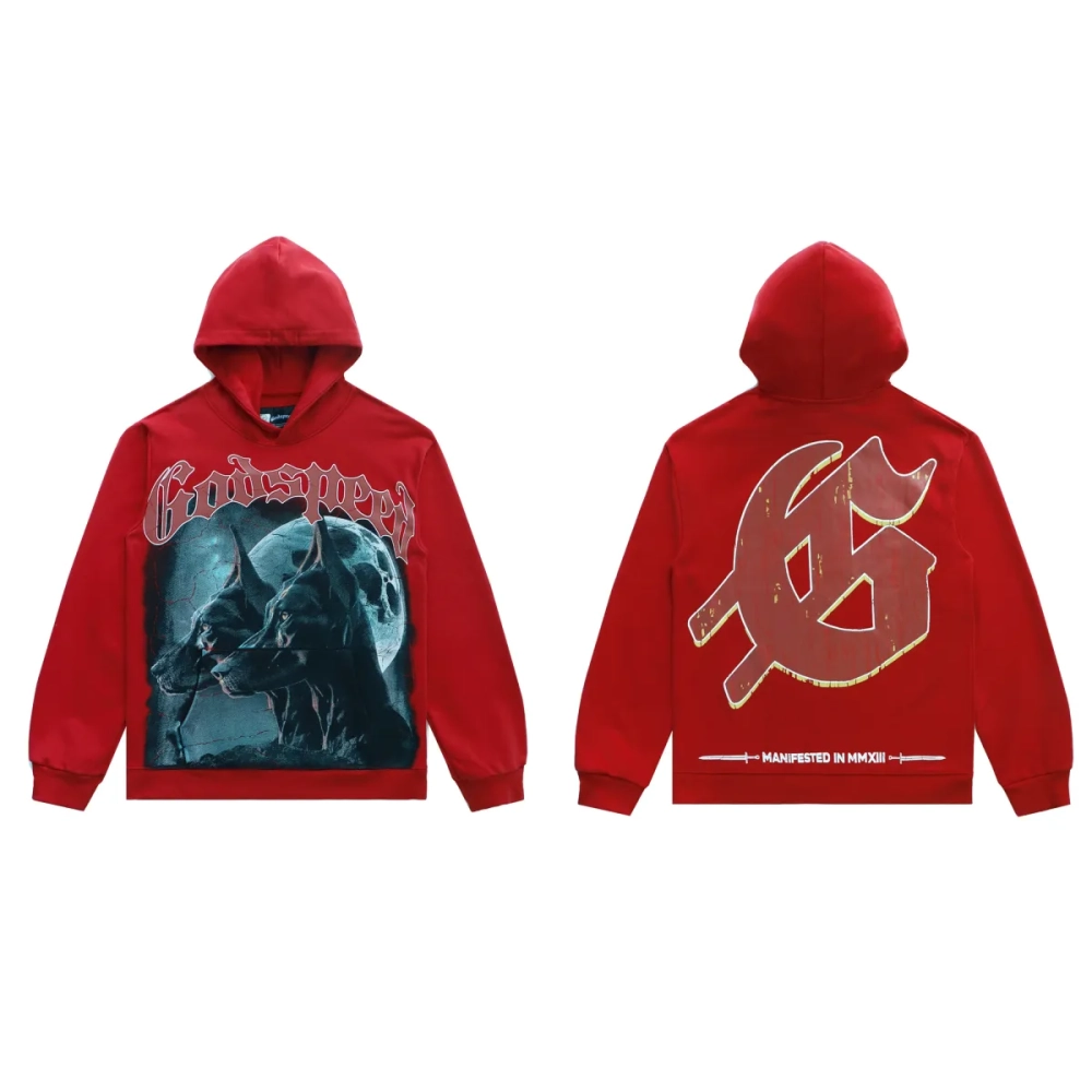 Godspeed F.T.D Hoodie #5502 Red