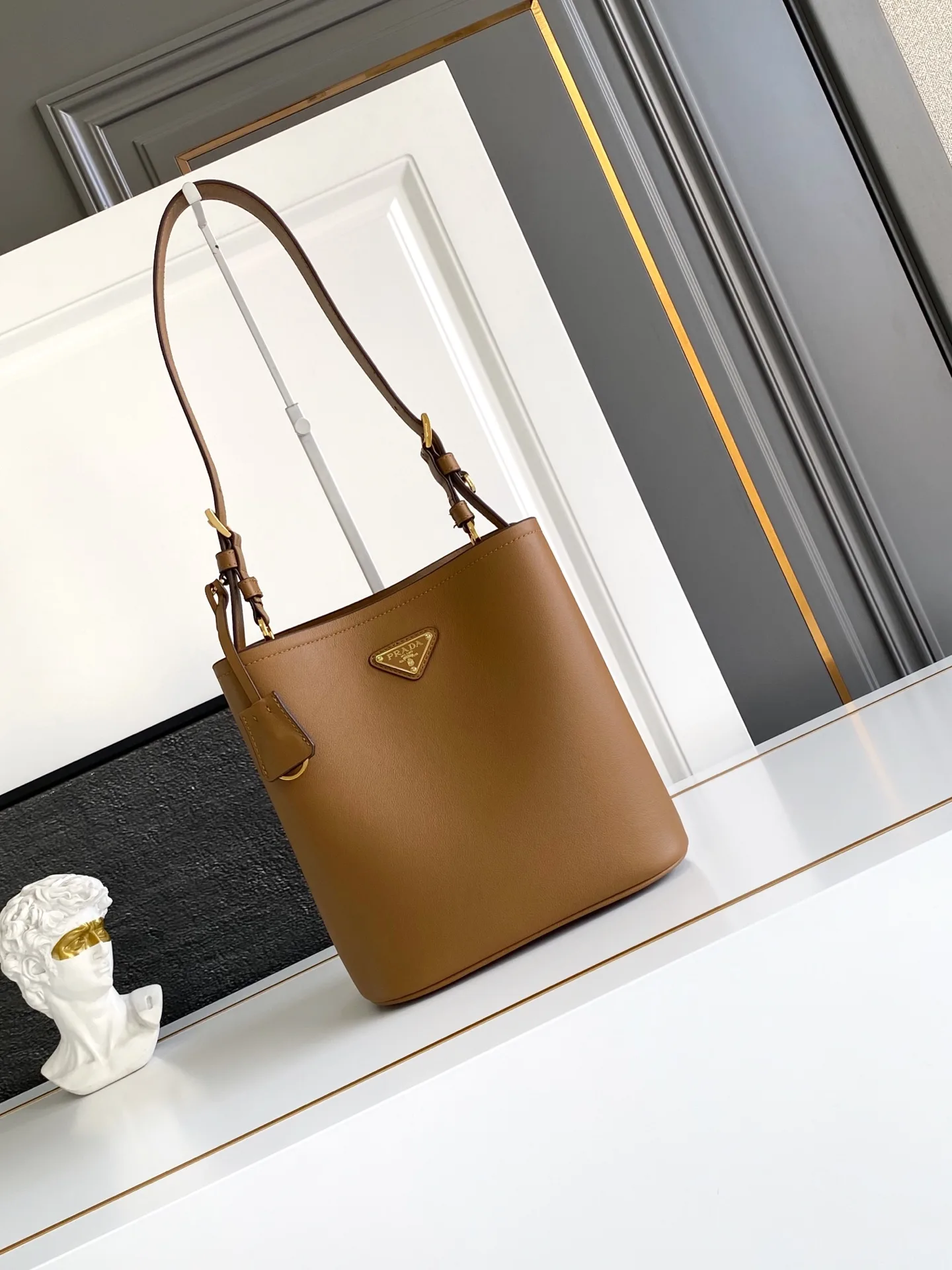 Prada Chain-Accented Shoulder Bag product photo from LabelPicks