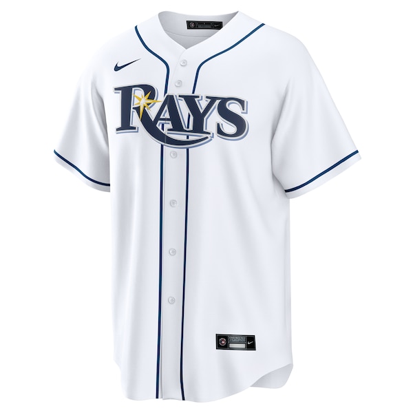 Tampa Bay Rays Nike Home Custom Replica Jersey - White